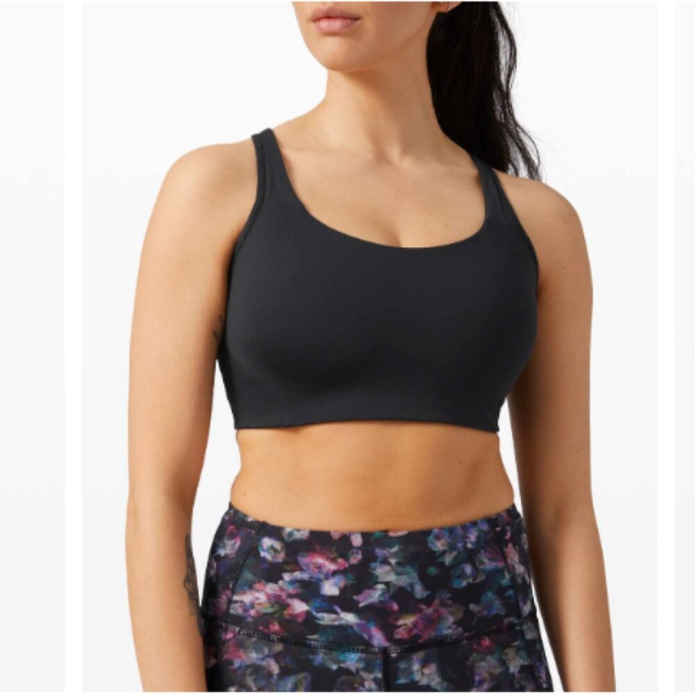 Women's Lululemon All Powered Up Bra - Black - Size 36B